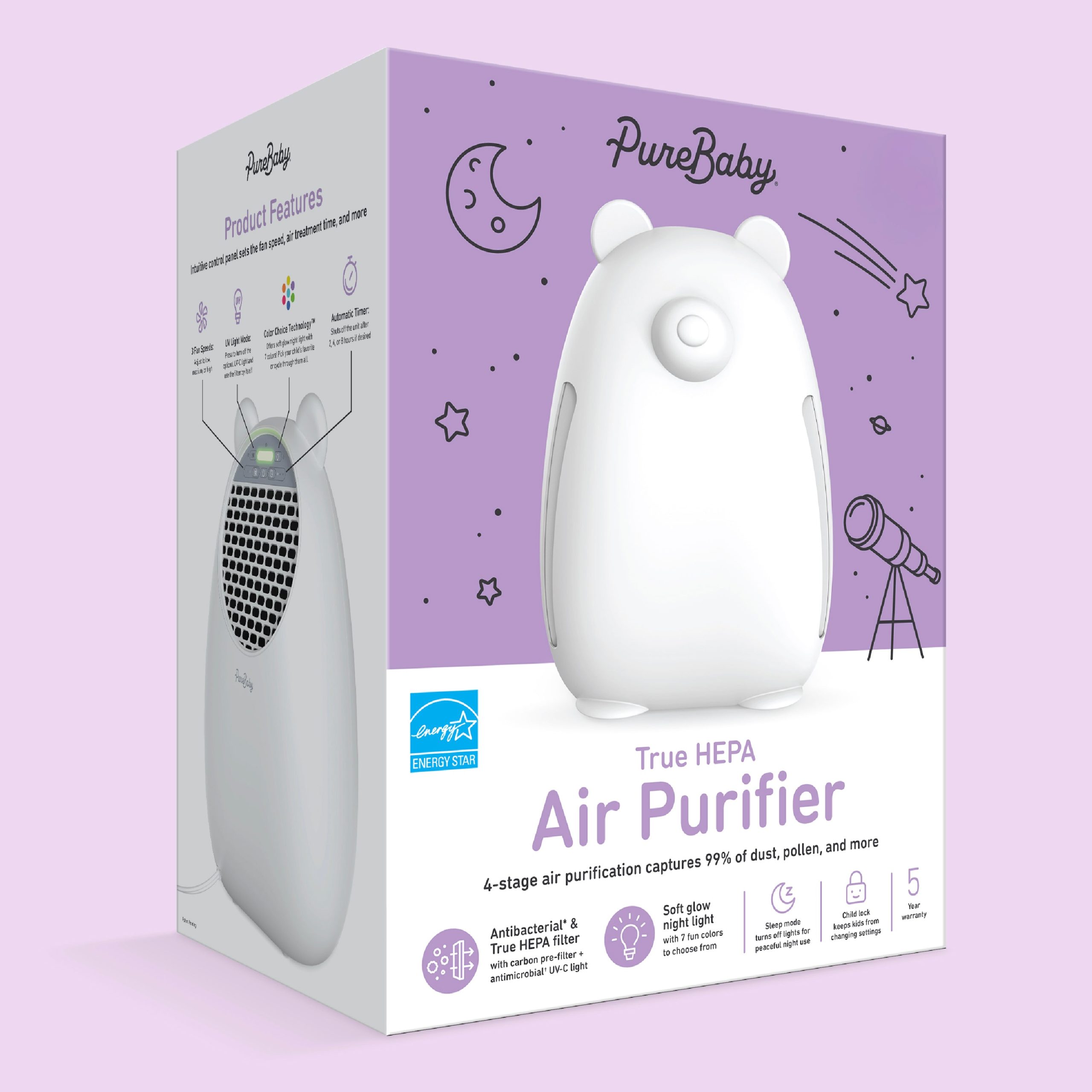 PureBaby® Bear Air Purifier - Image 8
