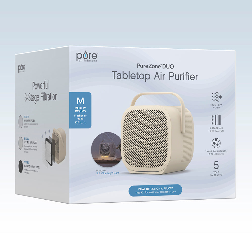 PureZone™ DUO Tabletop Air Purifier - Image 16