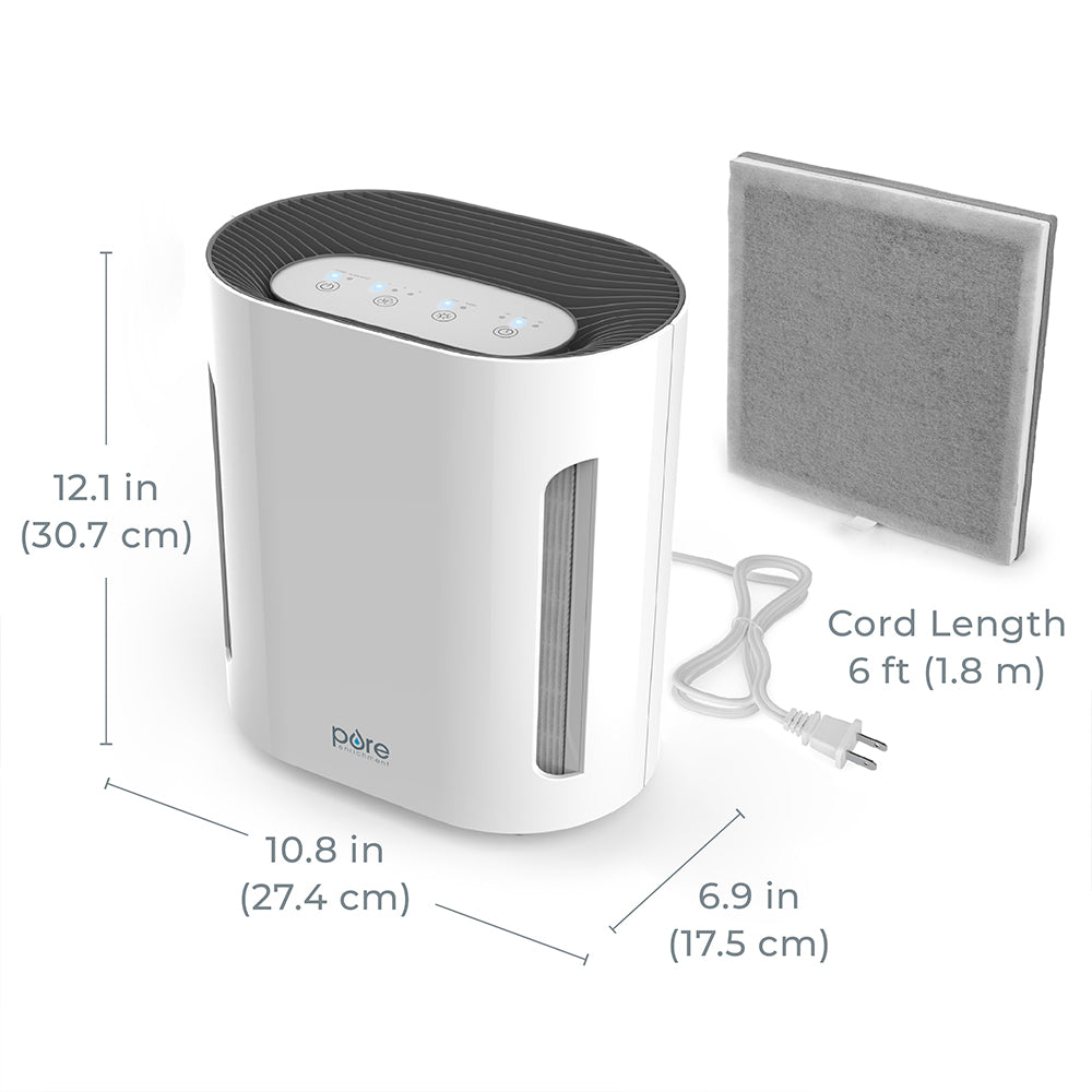 PureZone™ Mini & True HEPA Air Purifier Bundle - Image 13