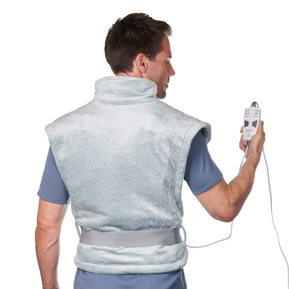 WeightedWarmth™ 3-in-1 Back & Neck Heating Pad