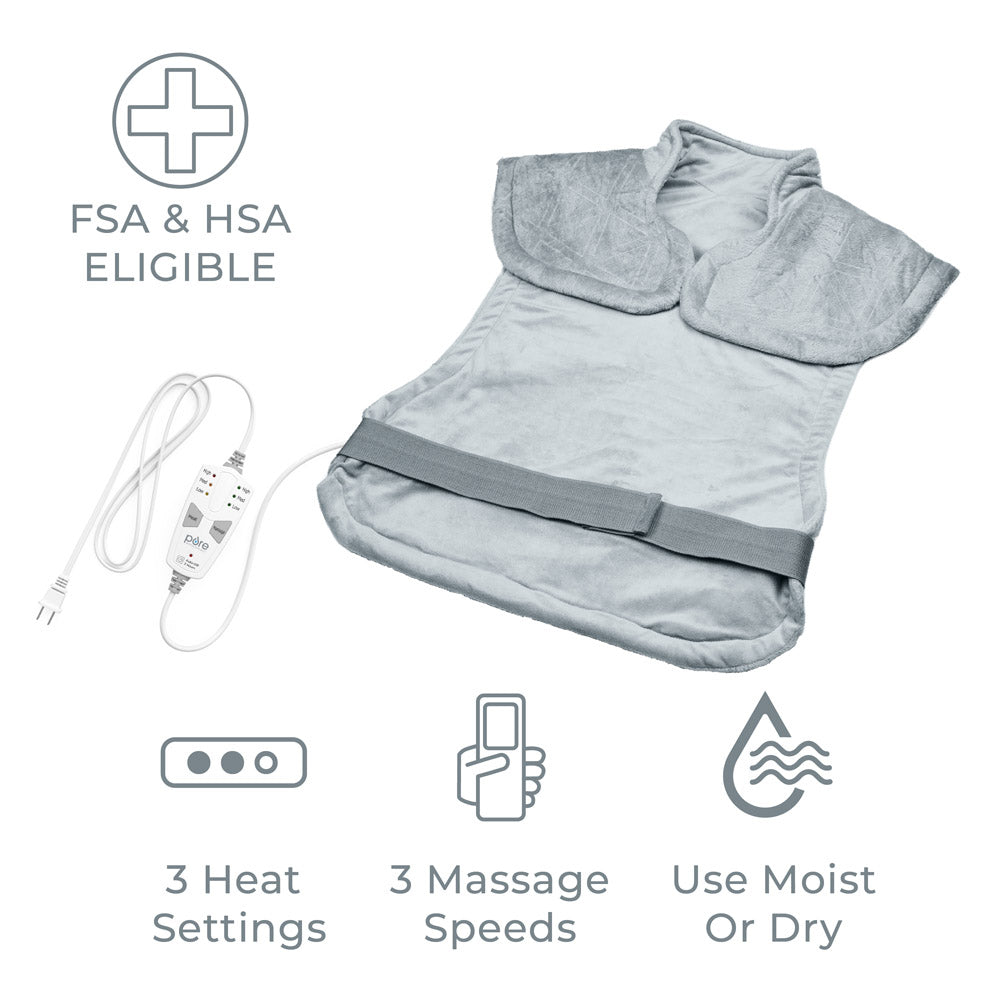 WeightedWarmth™ 3-in-1 Back & Neck Heating Pad - Image 4