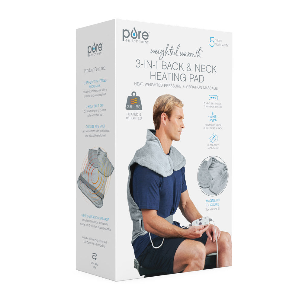 WeightedWarmth™ 3-in-1 Back & Neck Heating Pad - Image 8