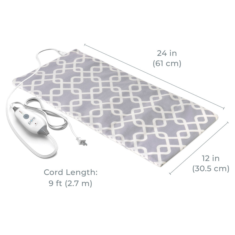 PureRelief Express Designer Series Heating Pad 12 x 24 - Image 13
