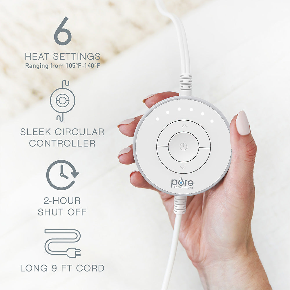 PureRadiance™ Lumbar & Abdominal Luxury Heating Pad - Image 3
