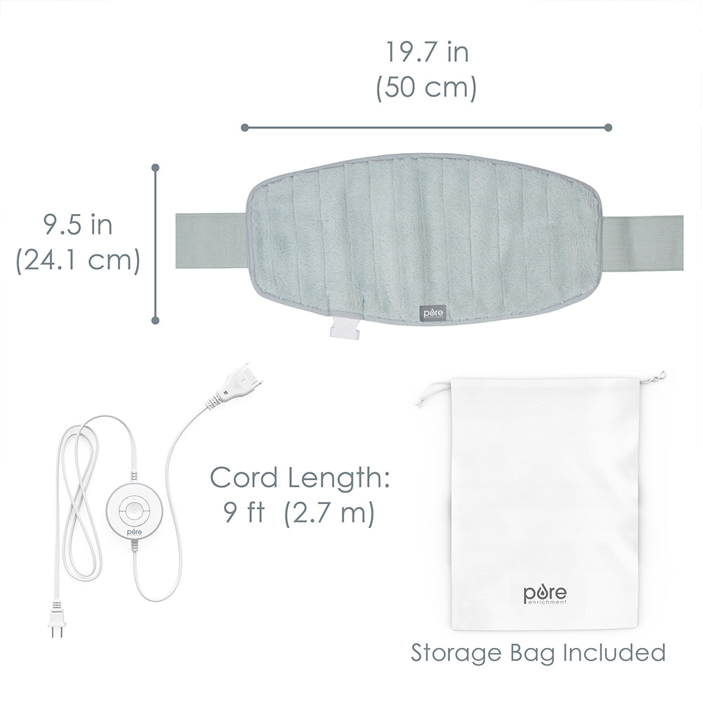 PureRadiance™ Lumbar & Abdominal Luxury Heating Pad - Image 7