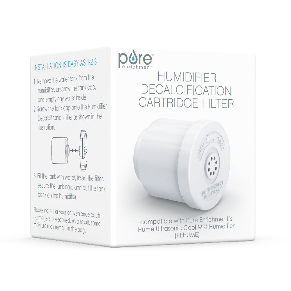 HUME™ Ultrasonic Cool Mist Humidifier (PEHUME) - Humidifier Decalcification Cartridge Filter - Image 5