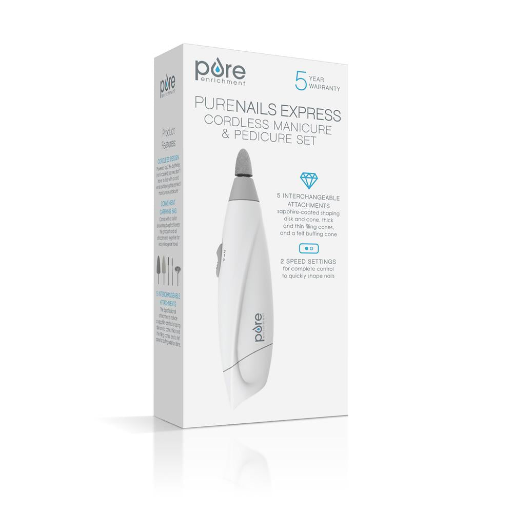 PureNails™ Express Cordless Manicure & Pedicure Set - Image 6