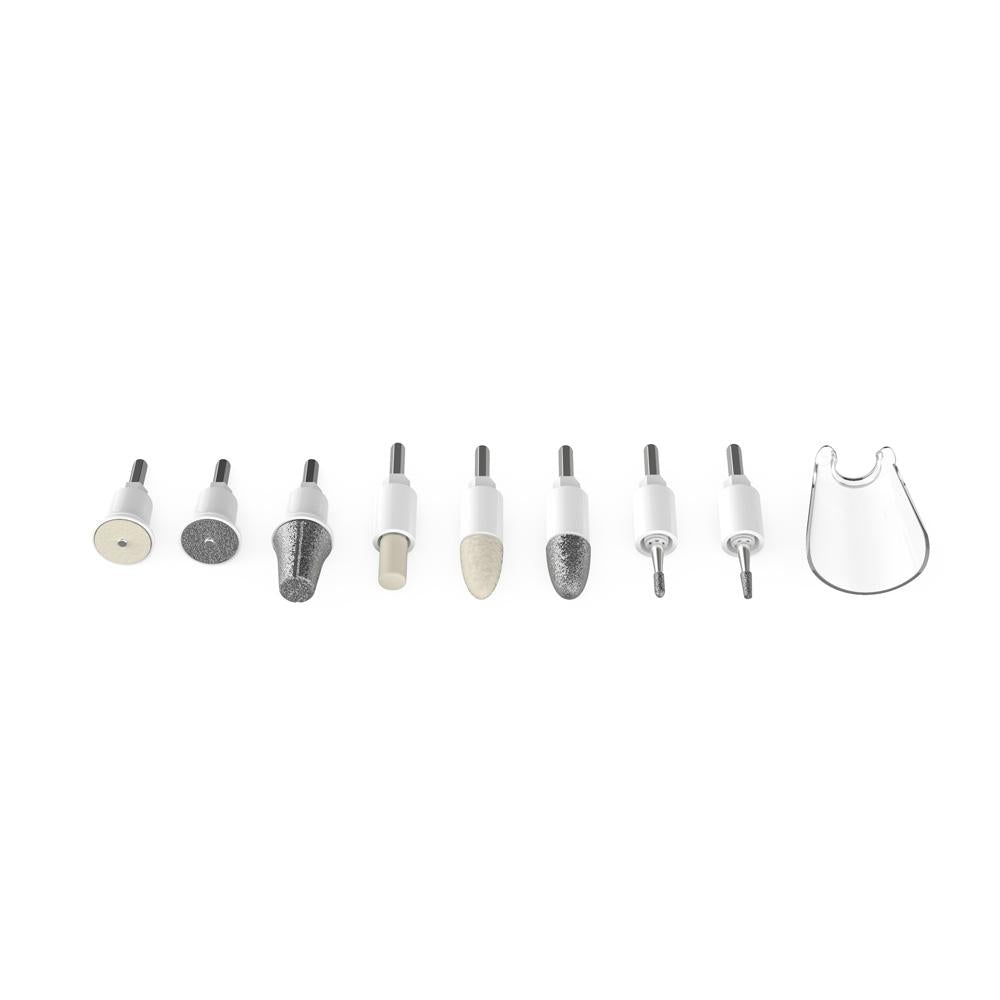 PureNails™ Luxe 9-Piece Replacement Nail Drill Set - Image 2