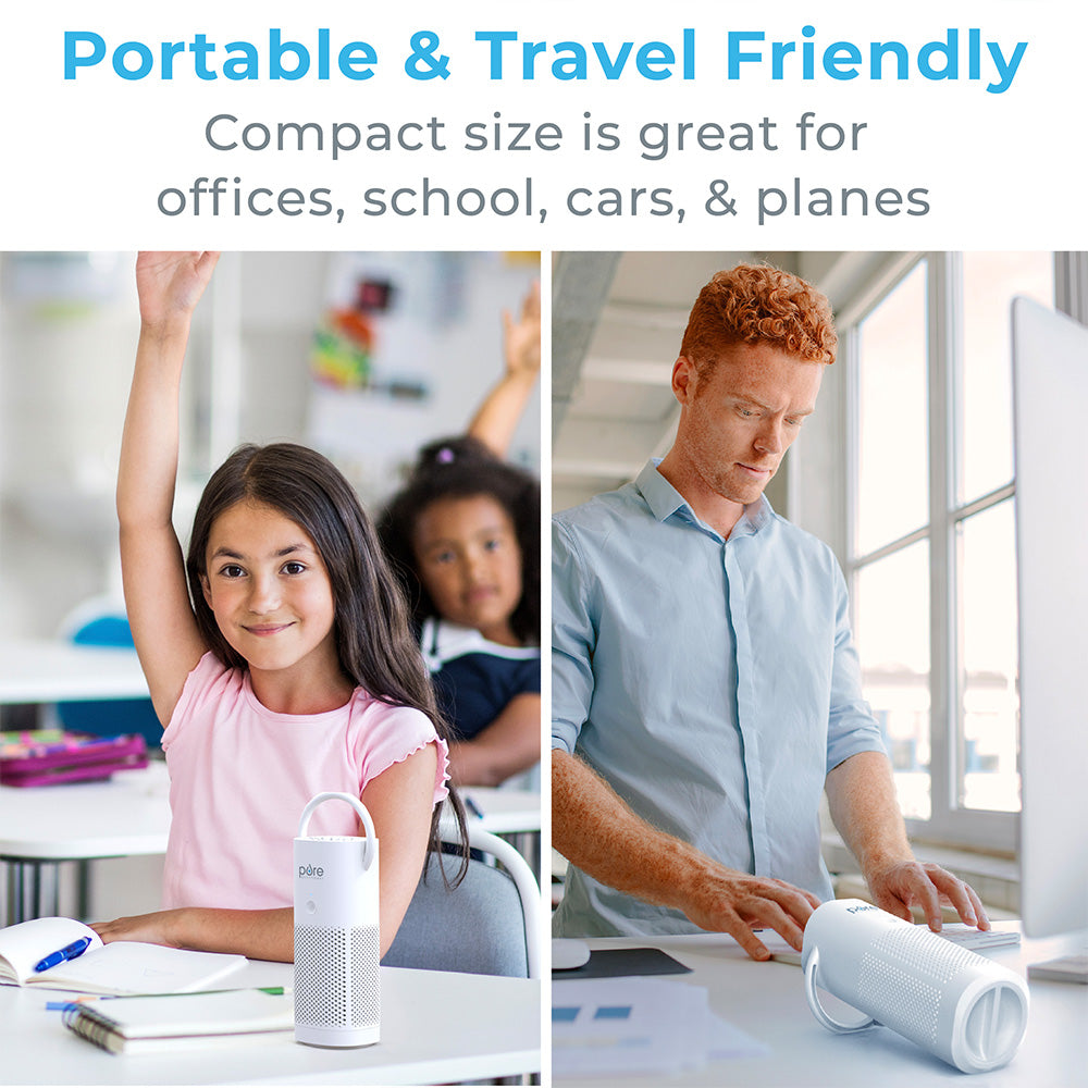 PureZone™ Mini & True HEPA Air Purifier Bundle - Image 6