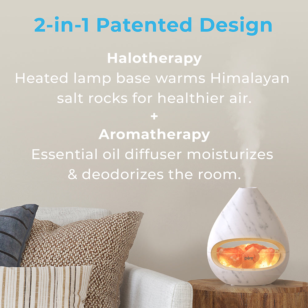 PureGlow™ Crystal Himalayan Salt Rock Lamp & Essential Oil Diffuser - Image 11