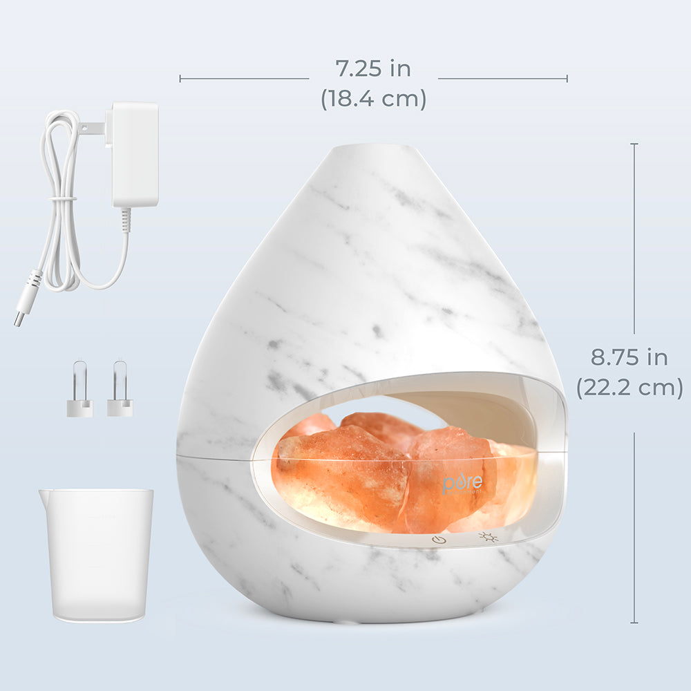 PureGlow™ Crystal Himalayan Salt Rock Lamp & Essential Oil Diffuser - Image 17