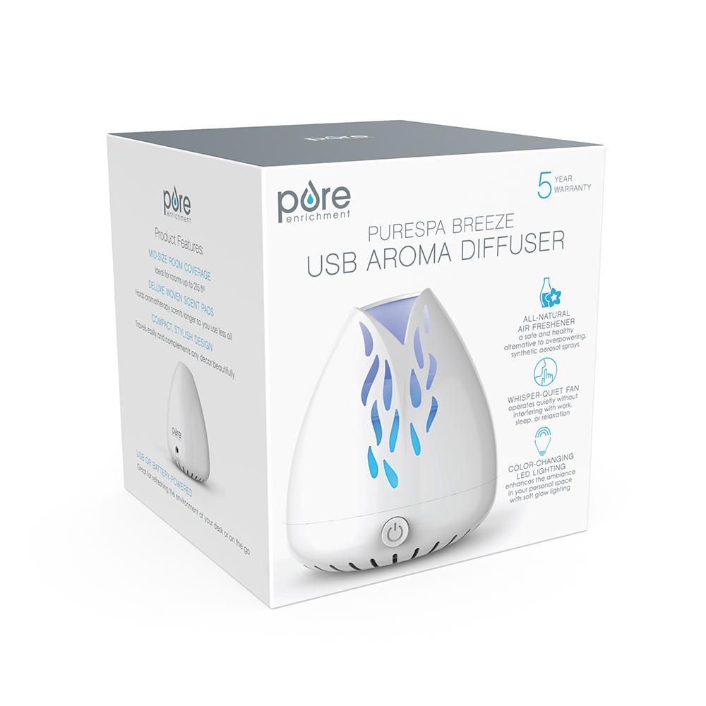 PureSpa™ Breeze USB Essential Oil Diffuser - Image 6