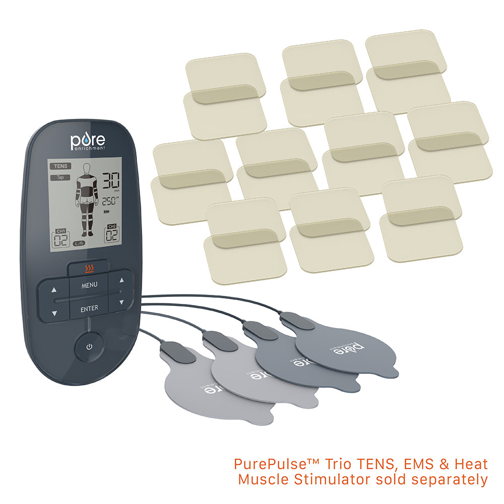PurePulse™ Trio Reusable Electrode Gel Patches - 5 Pack (20 Patches) - Image 3