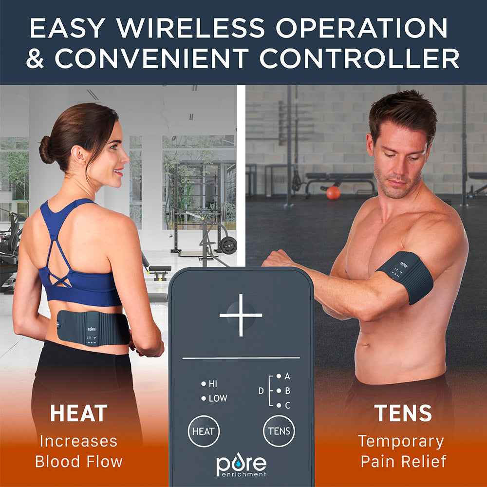 PurePulse™ Go Wireless TENS Therapy + Heat - Image 2