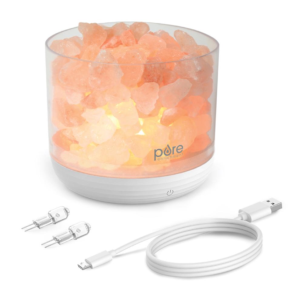 PureGlow™ USB Salt Lamp - Image 3